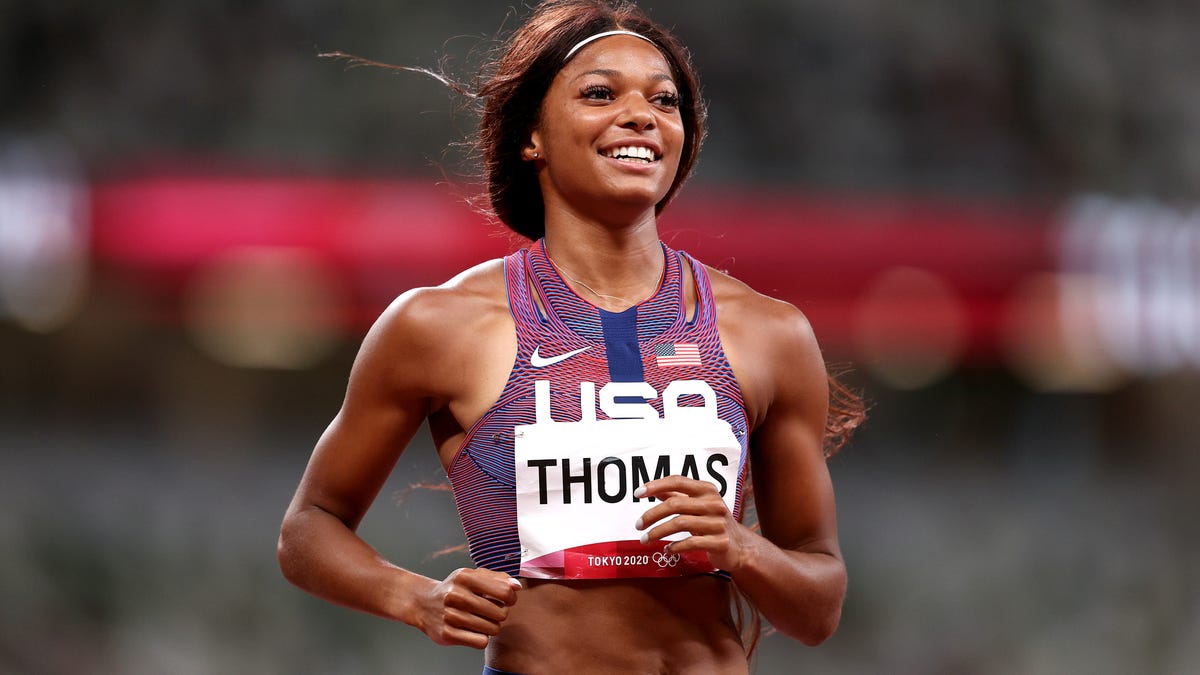 Gabby Thomas 2025 Paris Olympics Star